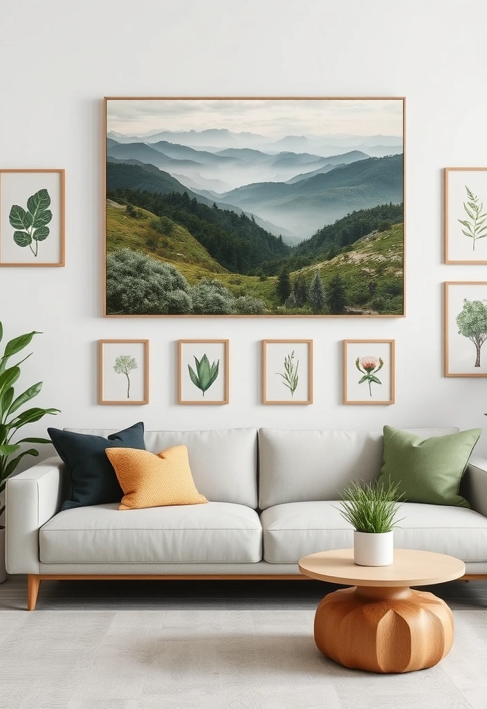 Discover the Magic of Terra Futura: A Guide to Earthy, Sustainable Home Decor! - 10. Nature-Inspired Art
