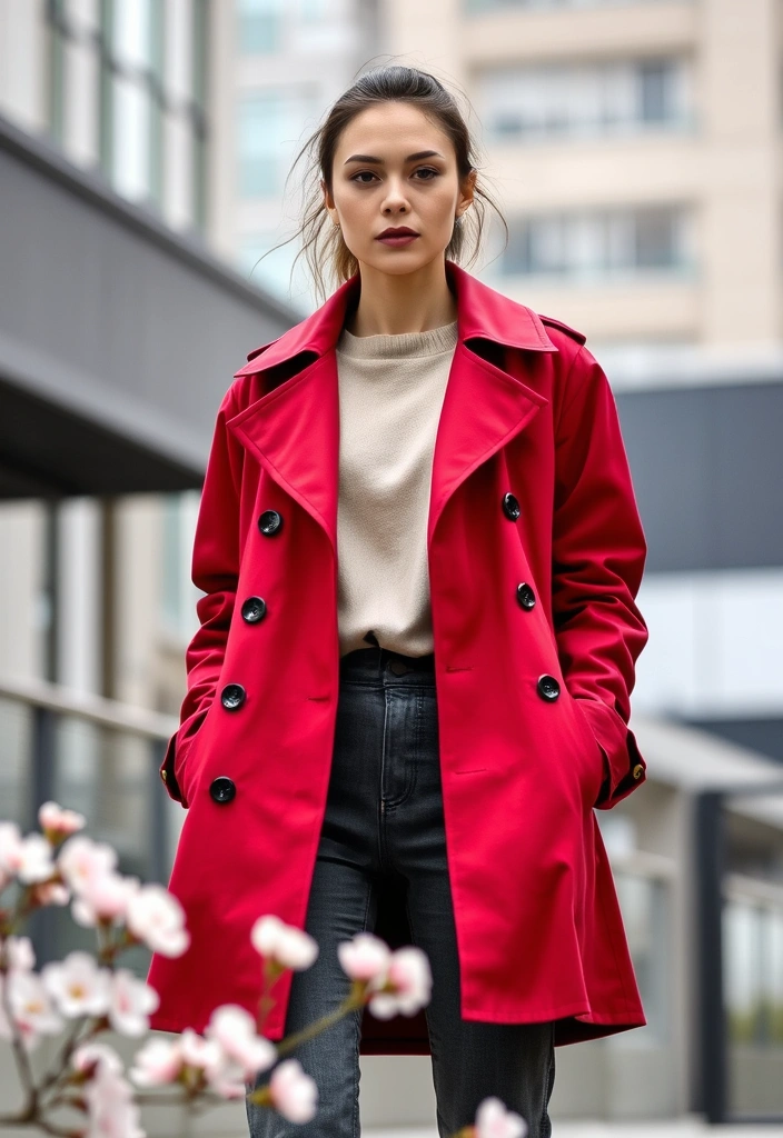 Get Ready for Cherry Vibes: Must-Have Styles for the 2025 Fashion Season! - 11. Cherry-Inspired Outerwear