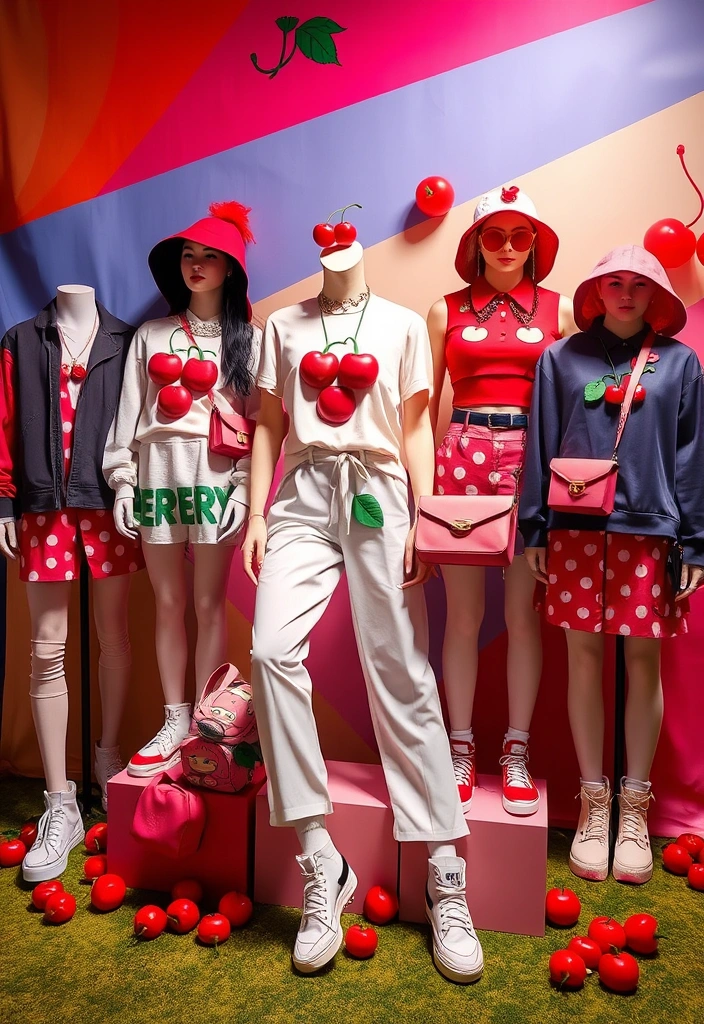 Get Ready for Cherry Vibes: Must-Have Styles for the 2025 Fashion Season! - 15. Cherry-Inspired Fashion Collaborations