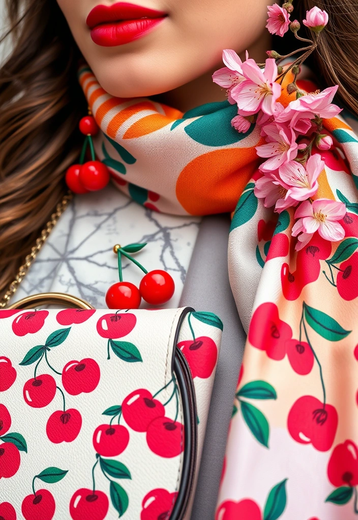Get Ready for Cherry Vibes: Must-Have Styles for the 2025 Fashion Season! - 3. Cherry-Inspired Accessories