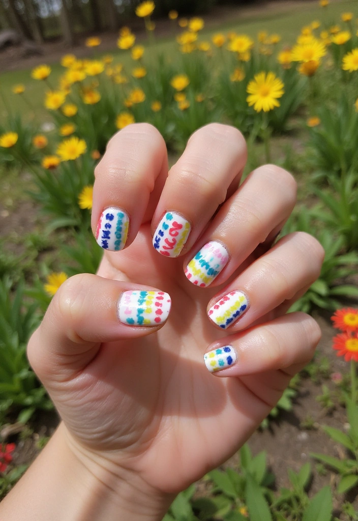 10 Spring Nails 2025 Inspirations That Will Make Your Nails Pop! - 6. Rainbow Brilliance