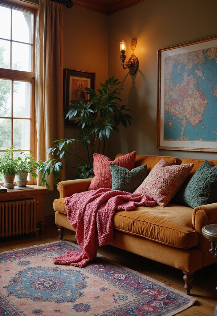 10 Stunning Eclectic Maximalism Inspirations for a Bold 2025 Home Makeover! - 2. Layered Textures