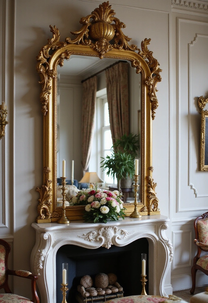10 Stunning Rococo Frills That'll Transform Your Space Into a Luxurious Haven! - 2. Ornate Mirrors