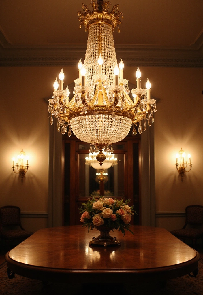 10 Stunning Rococo Frills That'll Transform Your Space Into a Luxurious Haven! - 5. Intricate Lighting Fixtures