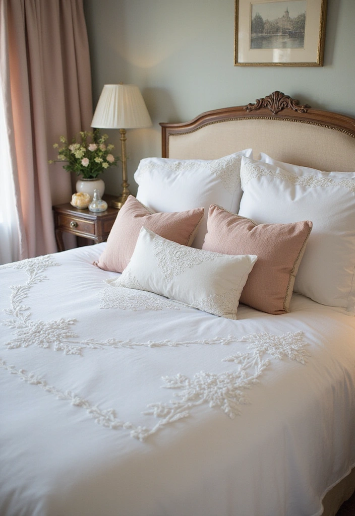10 Stunning Rococo Frills That'll Transform Your Space Into a Luxurious Haven! - 8. Elegant Bed Linens