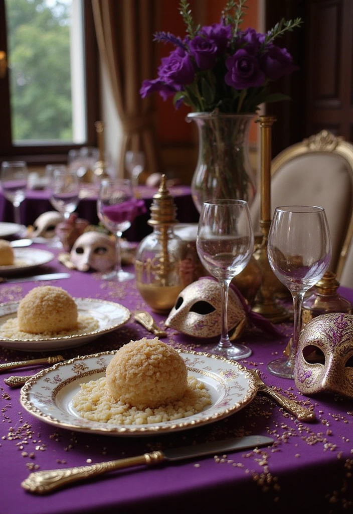 10 Surreal Soirees That Will Leave Your Guests in Awe - 2. Masquerade Ball with Gastronomic Delights