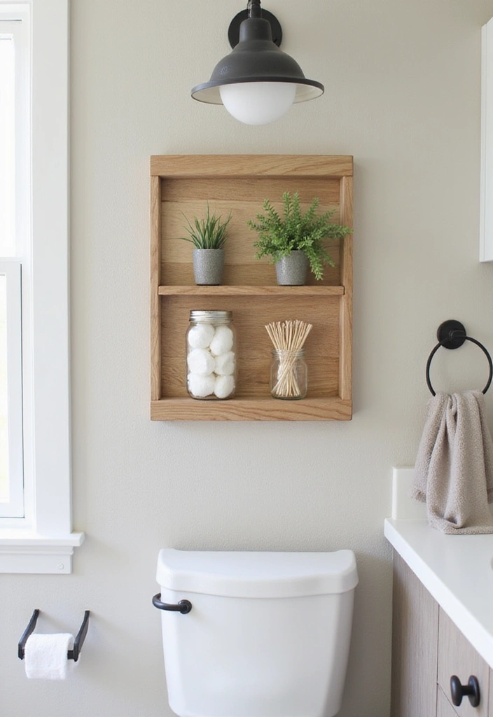 12 Stunning Upcycled Storage Projects You Need to Try in 2025! - 6. Mason Jar Bathroom Storage