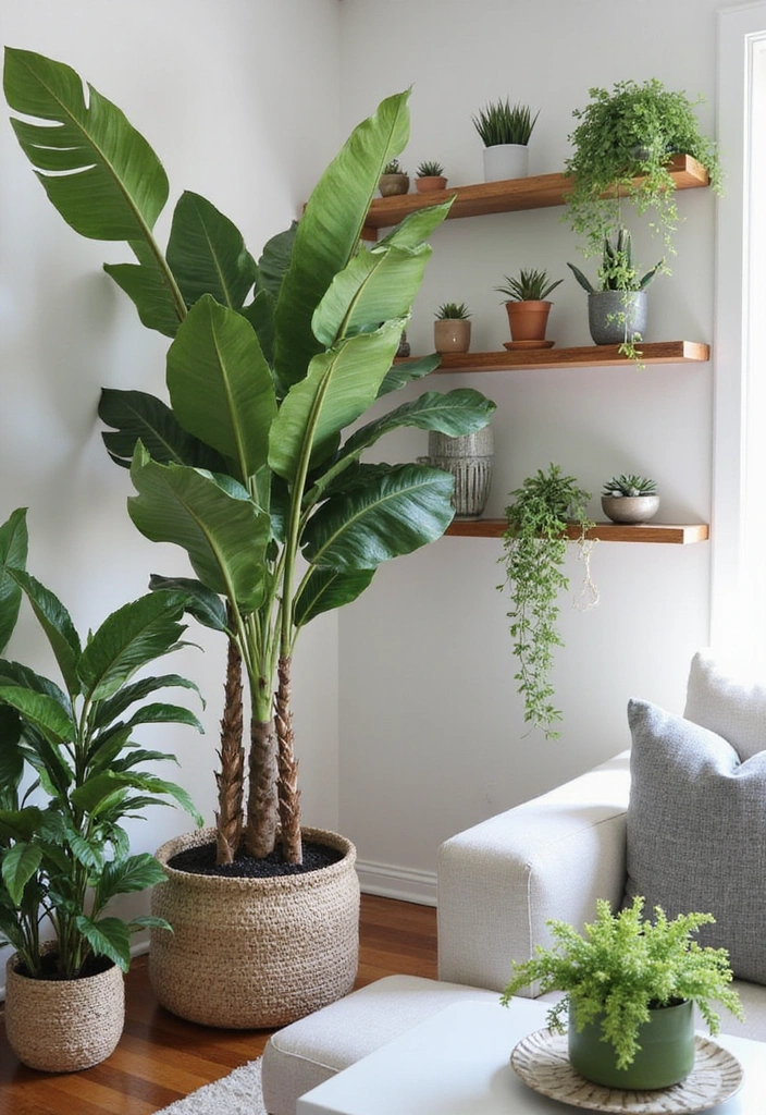 12 Stylish Interiors with Modern Chic Decor Ideas for 2025 You Must See! - 5. Greenery and Indoor Plants