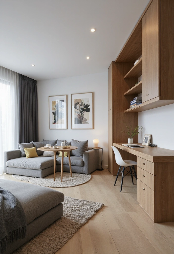 12 Stylish Interiors with Modern Chic Decor Ideas for 2025 You Must See! - 7. Multi-functional Spaces