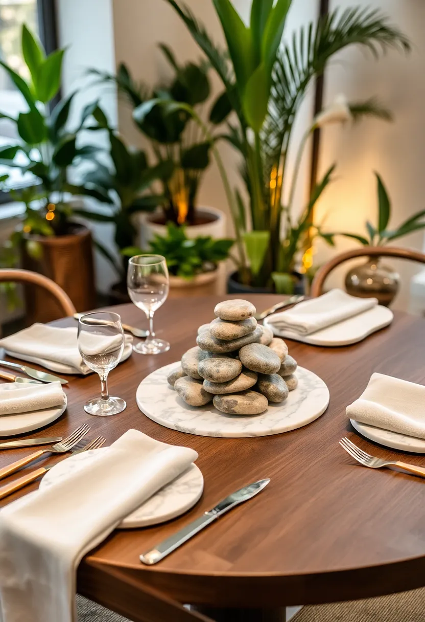 15 Nature Inspired Home Decor Ideas That Will Bring the Outdoors In! - 5. Stone and Marble Accents