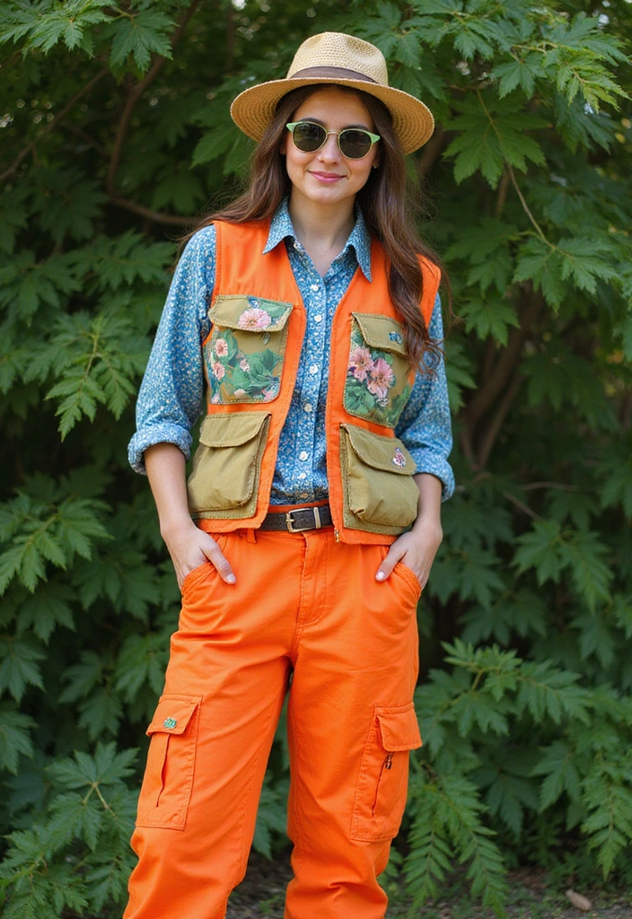 15 Stylish Fisherman Outfits for Fashion Leaders - 4. Vibrant Colors and Patterns