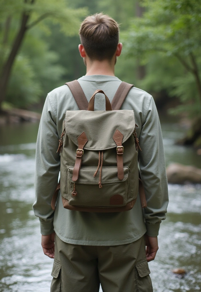 15 Stylish Fisherman Outfits for Fashion Leaders - 9. Eco-Friendly Fisherman Fashion