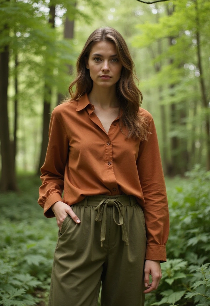 Be the Center of Attention: 10 Bold Goddess Complex Fashion Statements for 2025! - 4. Earthy Tones and Textures