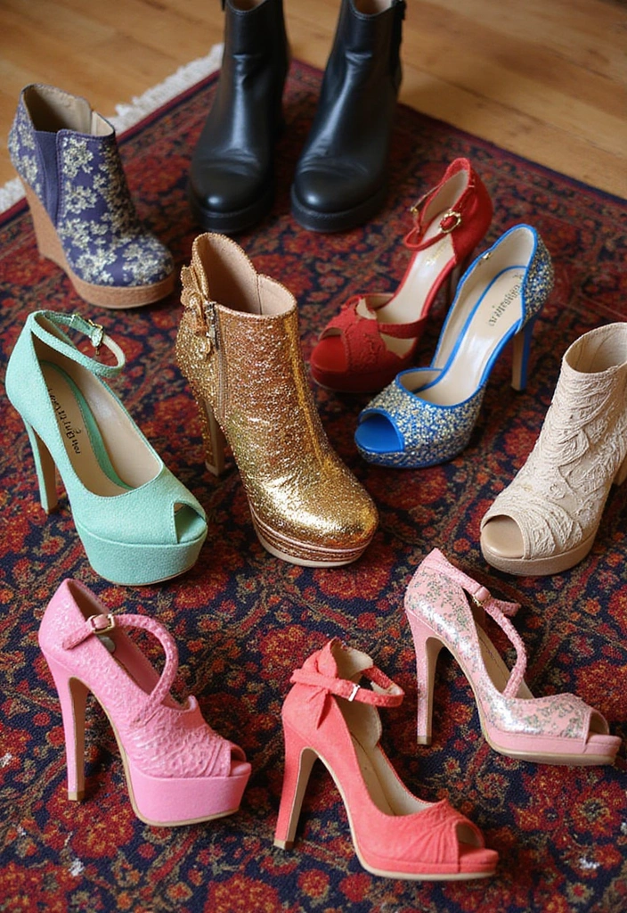 Be the Center of Attention: 10 Bold Goddess Complex Fashion Statements for 2025! - 6. Statement Footwear