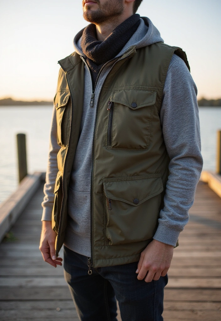 Fisherman Fashion Trends You Can't Afford to Miss in 2025! - 2. Utility Fishing Vests