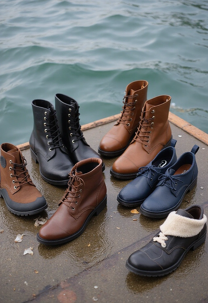 Fisherman Fashion Trends You Can't Afford to Miss in 2025! - 7. Waterproof Footwear
