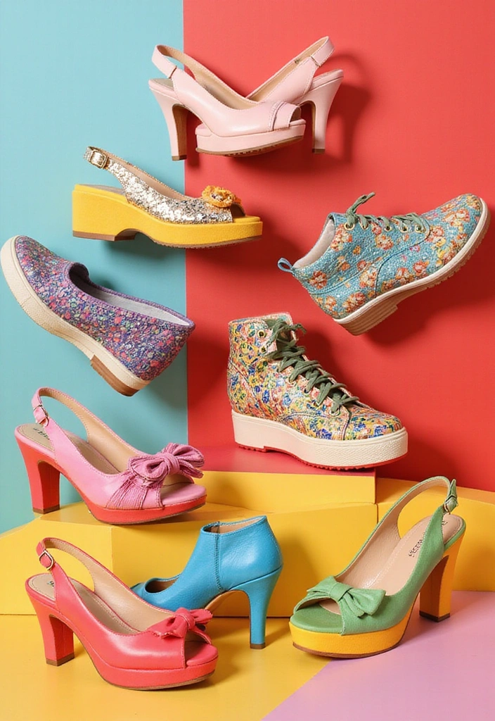 Summer Fashion 2025: The Ultimate Guide to Stay Stylish All Season Long! - 12. Playful Footwear