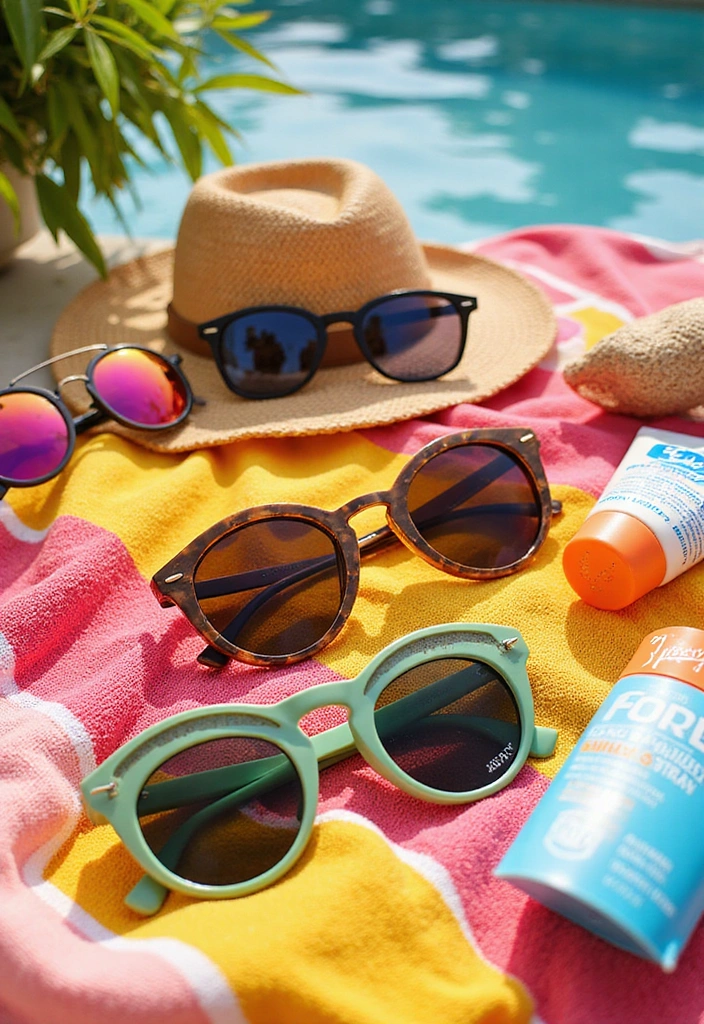 Summer Fashion 2025: The Ultimate Guide to Stay Stylish All Season Long! - 15. Colorful Sunglasses