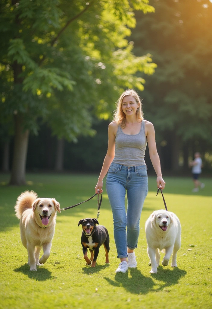Unlock Financial Freedom: 10 Side Hustles for Women in 2025 You Must Try! - 9. Pet Sitting and Dog Walking