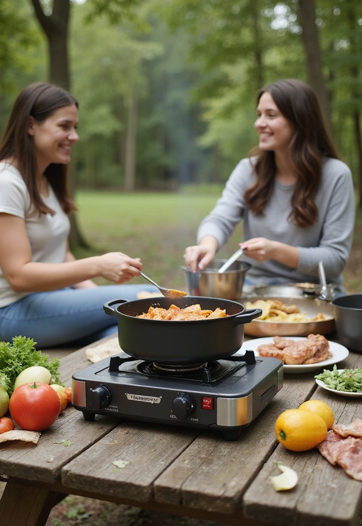 Your Ultimate Family Camping Checklist: 15 Items You Can't Leave Behind - 3. Cooking Gear