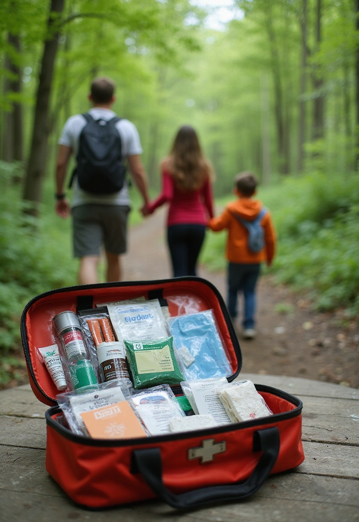 Your Ultimate Family Camping Checklist: 15 Items You Can't Leave Behind - 4. First Aid Kit