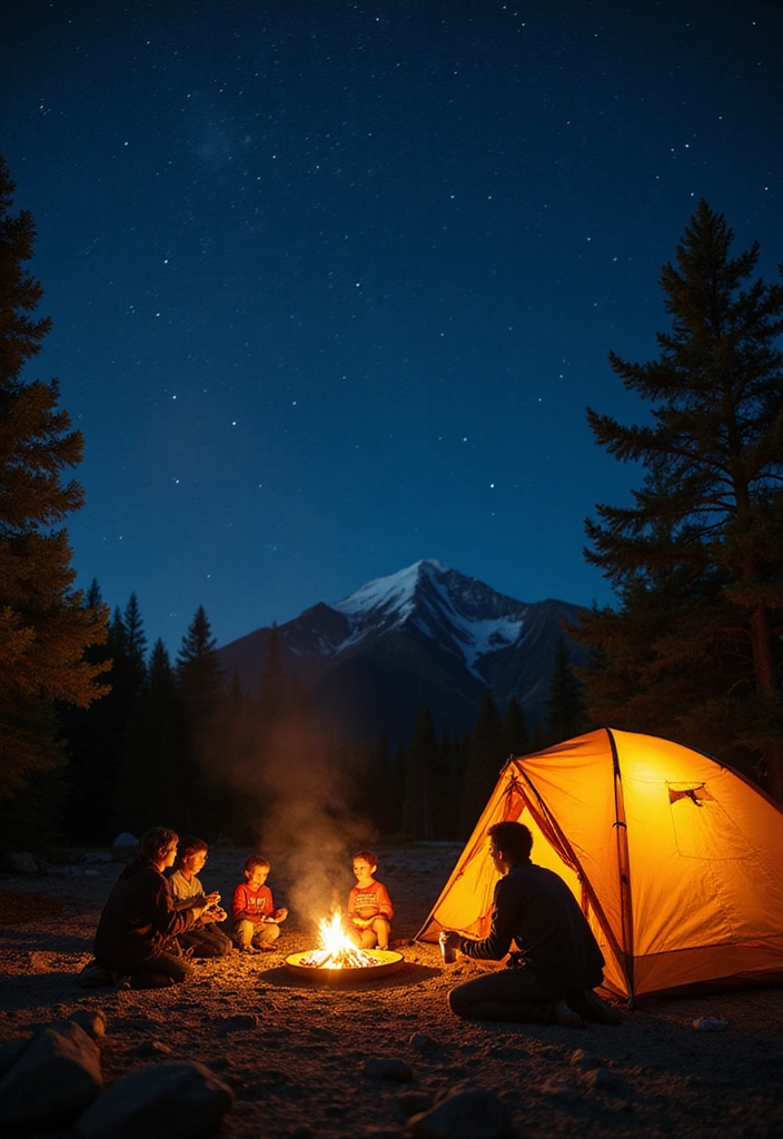 Your Ultimate Family Camping Checklist: 15 Items You Can't Leave Behind - 5. Flashlights and Headlamps