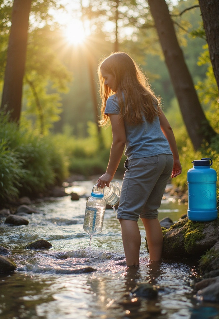 Your Ultimate Family Camping Checklist: 15 Items You Can't Leave Behind - 8. Water Filtration System